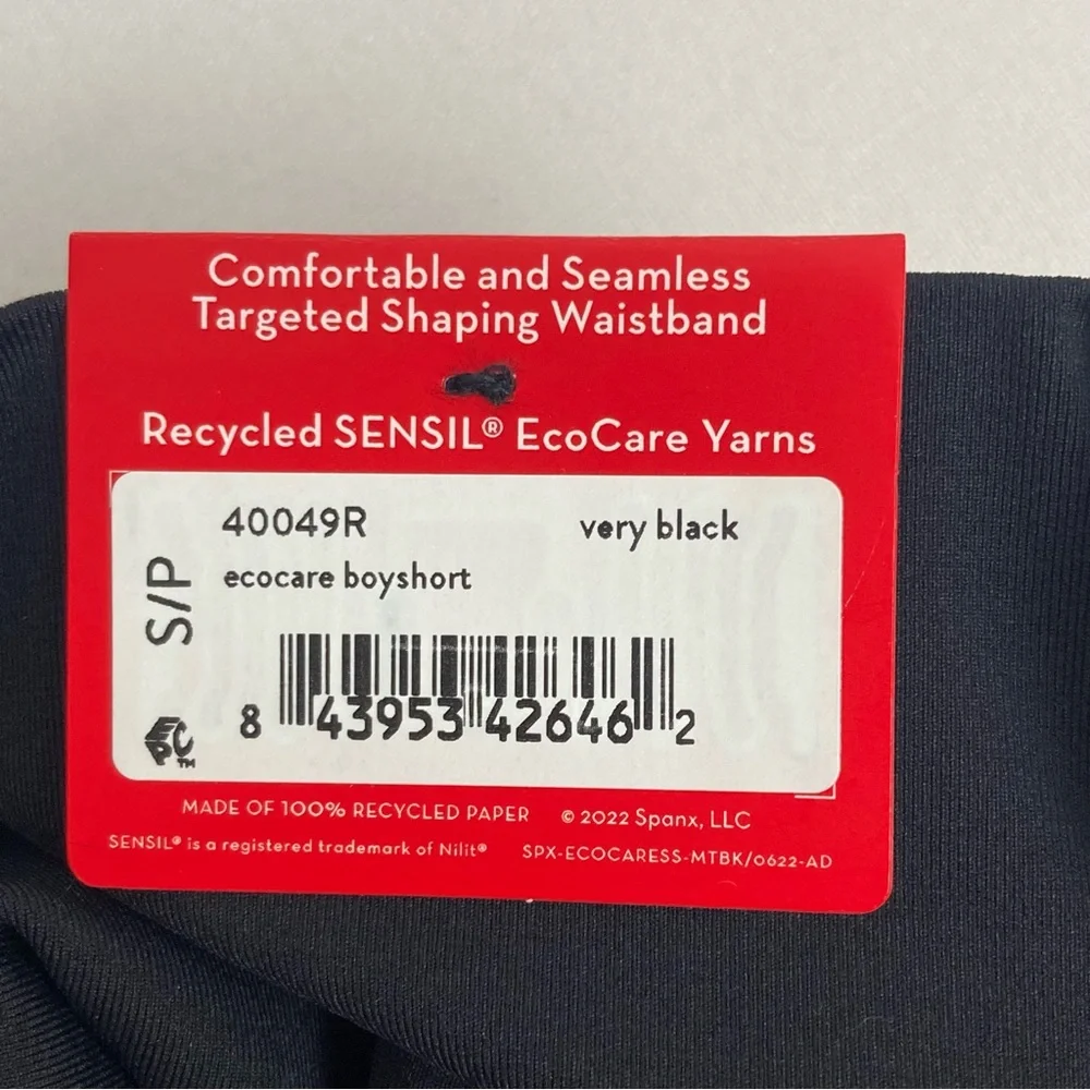 SPANXshape ExtraOrdinary Boyshort in Very Black Size Small NWT - Picture 8 of 9